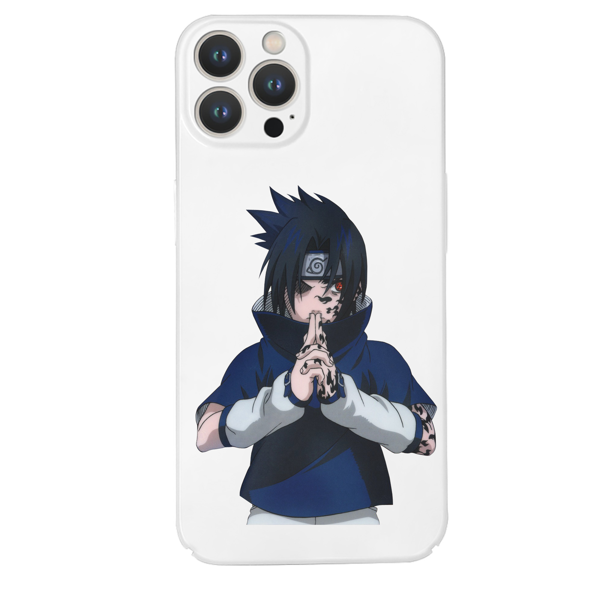 （画像用） NARUTO -ナルト- うちは サスケ Uchiha Sasuke 【iPhone 14シリーズ対応】ハードケース